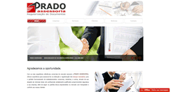 Desktop Screenshot of pradoassessoria.com.br